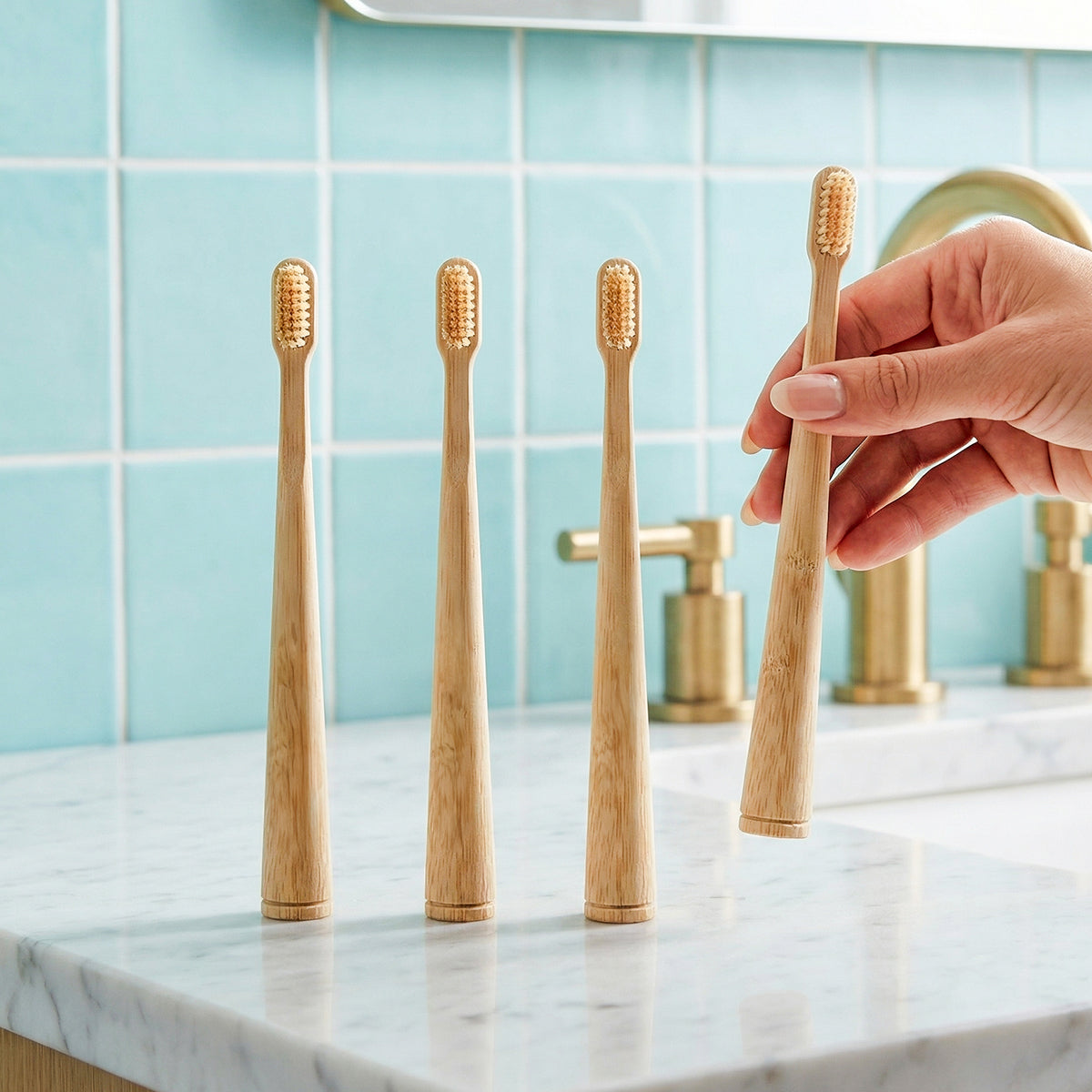 Natural Boar Bristle Toothbrush